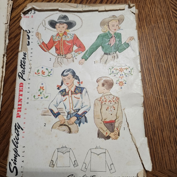Simplicity Boys Vintage Sewing Pattern Lot - Picture 3 of 7